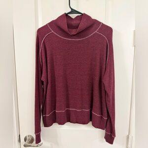 Maplesage Women’s Burgundy Sweater